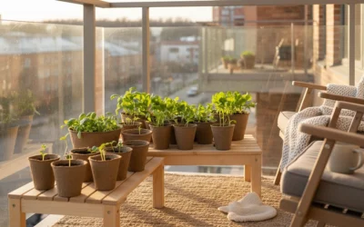 Für einen frischen Balkongarten: Gemüse einfach selbst vorziehen